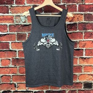 University of Maine Weightlifting Mens Tank Top